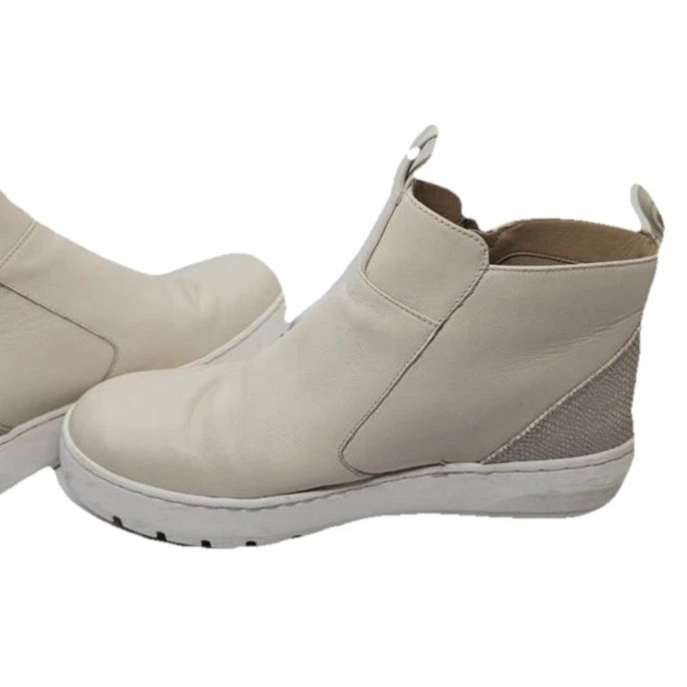 Vionic Brinkley Womens Side Zip Boot Cream Size 10 M - Picture 5 of 7